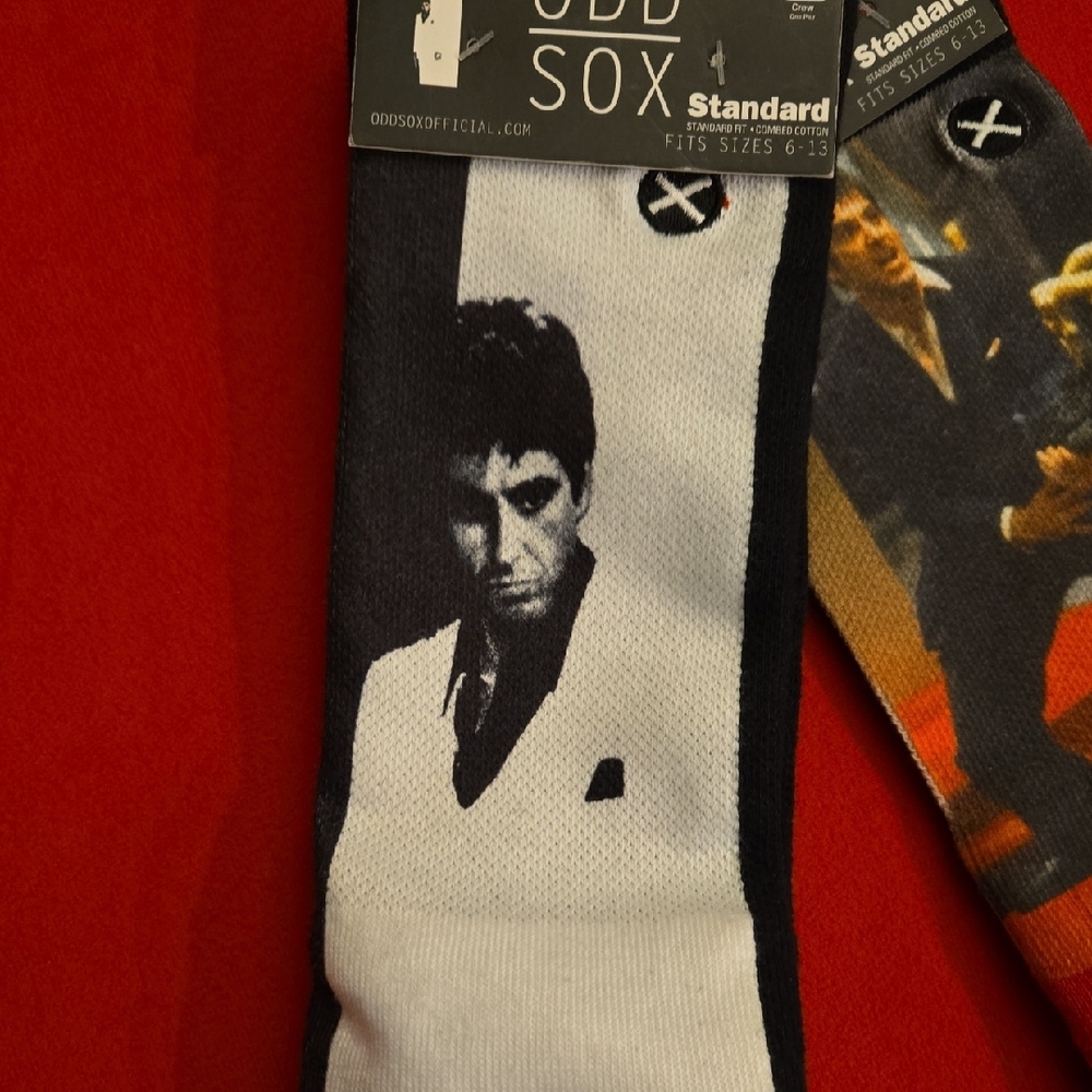 Tony Montana Scarface Socks - Picture 3 of 9